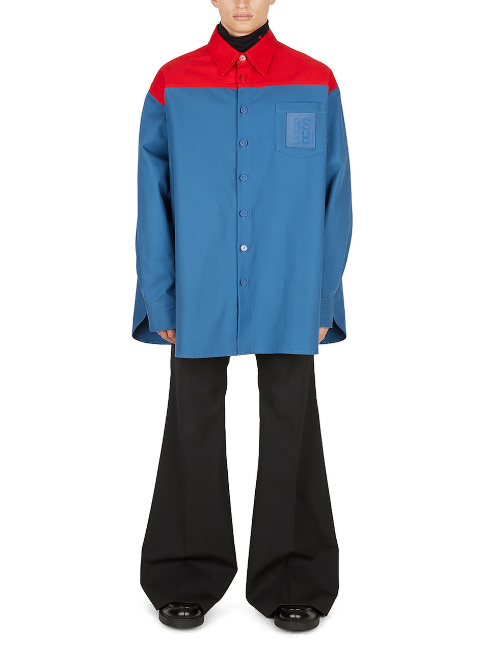 Oversized Colour Block Shirt