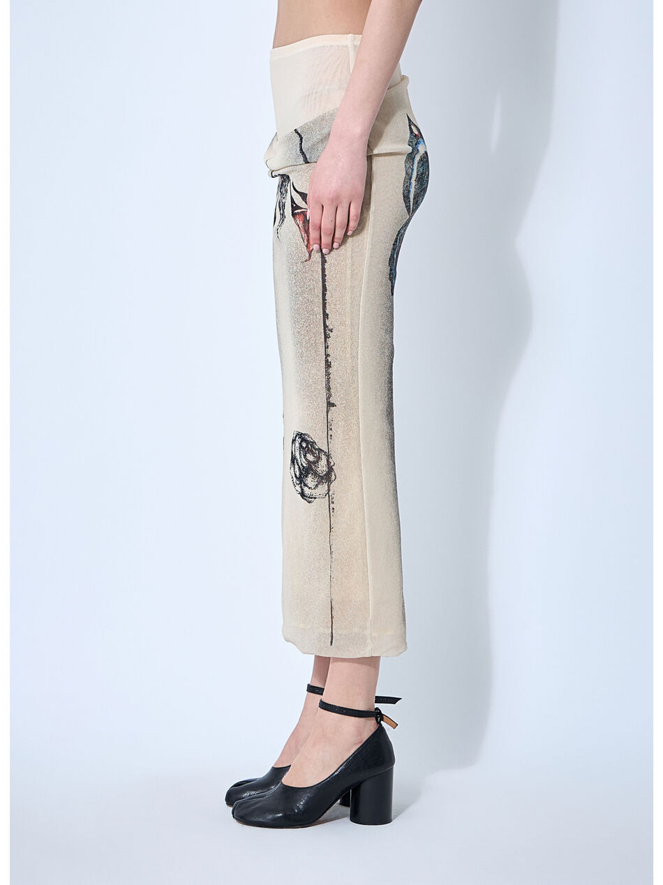 Double Layer Mesh Skirt