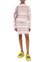 LOUISE LYNGH BJERREGAARD Sheer Panel Sweater Pink flllb0248001ppl