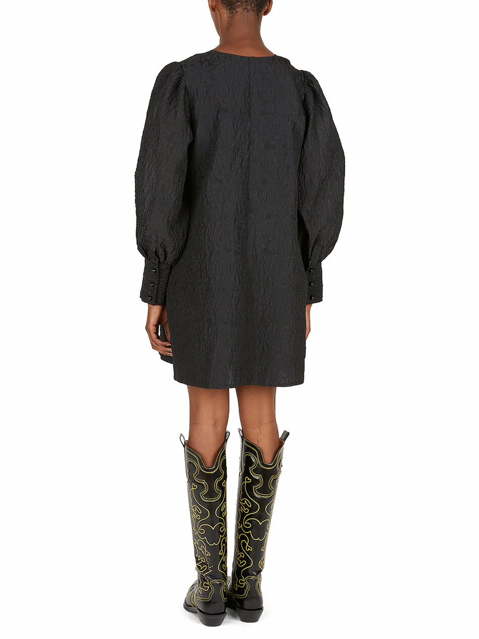 Jacquard Swing Dress