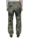 Eckhaus Latta Tie-Dye Jeans Green fleck0343001grn