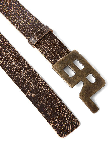 ERL Logo Leather Belt | THE FLAMEL®